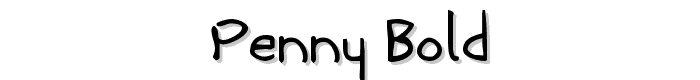 Penny Bold font